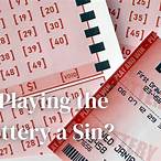 is playing the lottery a sin